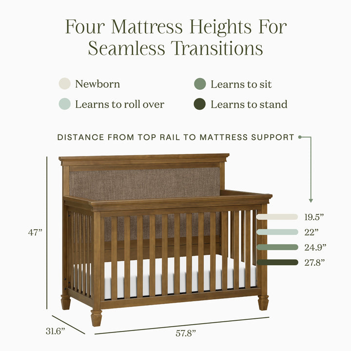 Namesake Darlington 4-in-1 Convertible Crib