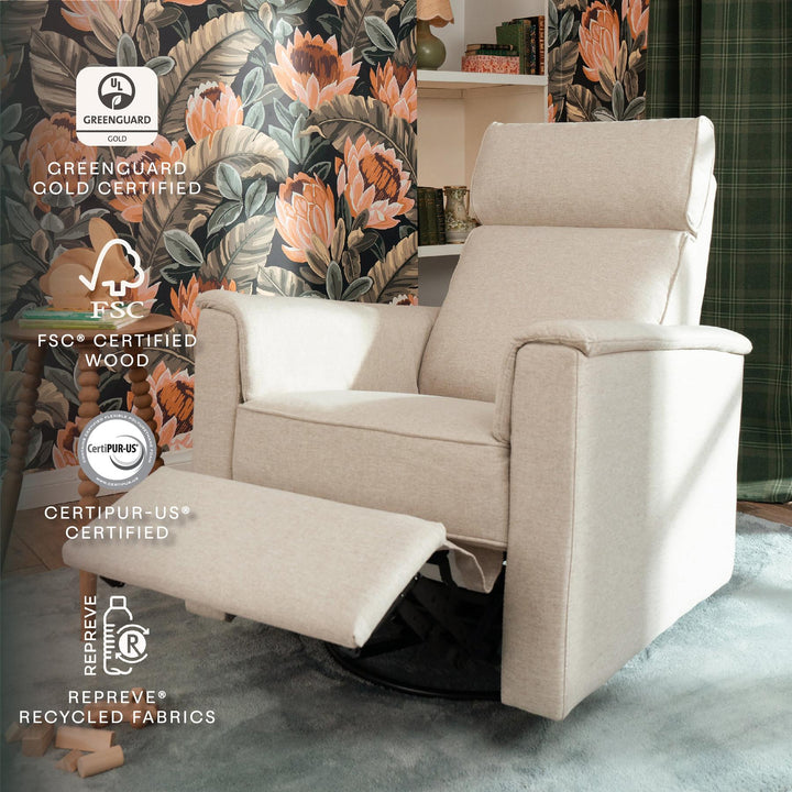 Namesake Willa Plus Power Glider Recliner w/Power Headrest
