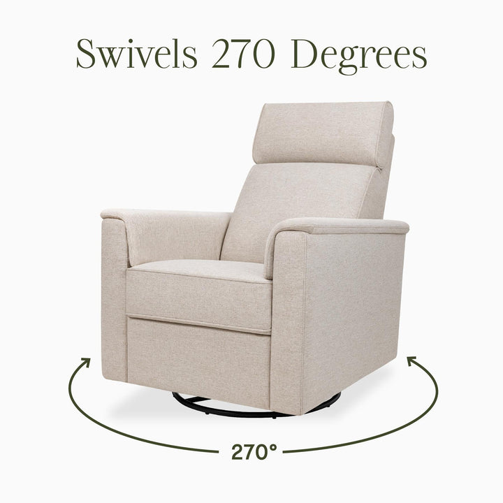Namesake Willa Plus Power Glider Recliner w/Power Headrest