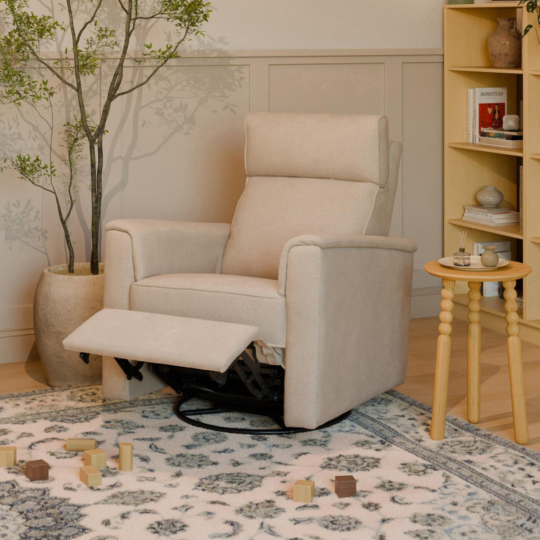 Namesake Willa Plus Power Glider Recliner w/Power Headrest