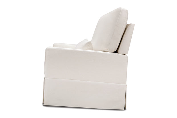 Namesake Crawford Chair and a Half Pillowback Swivel Glider