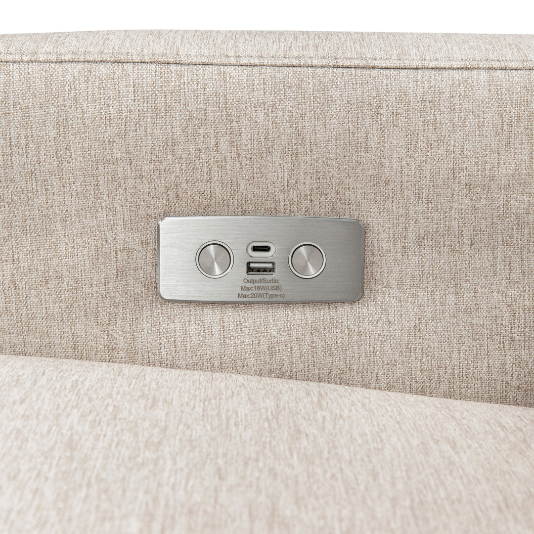 Babyletto Sigi Electronic Recliner and Glider with USB Port