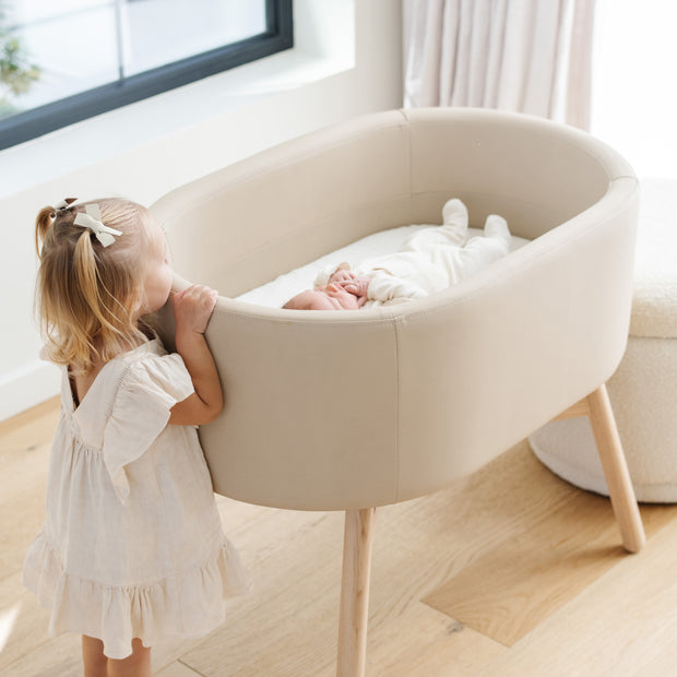 Babyletto GATHRE Hoop Bassinet - Millet