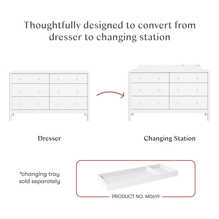 Babyletto Swell 6-Drawer Dresser