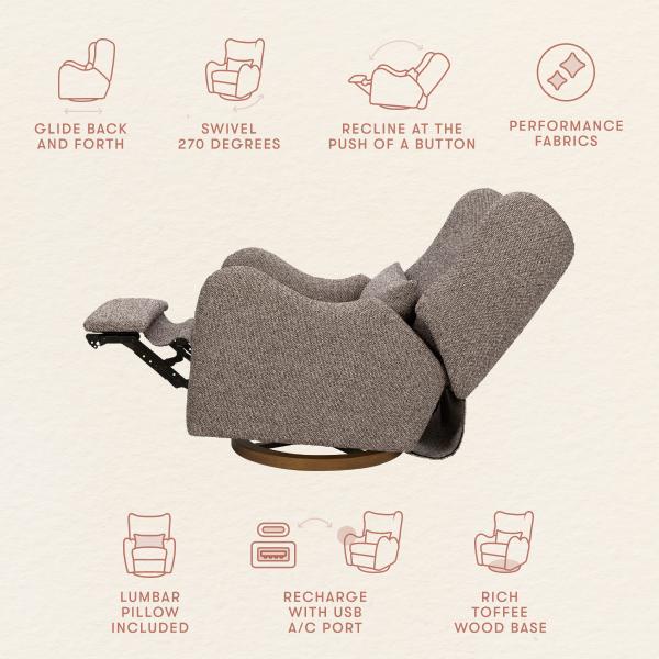 Nate Berkus x Babyletto Westham Power Recliner