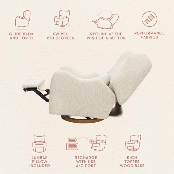 Nate Berkus x Babyletto Westham Power Recliner