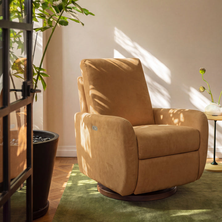 Babyletto Petal Electronic Recliner and Swivel Glider