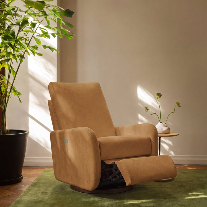 Babyletto Petal Electronic Recliner and Swivel Glider