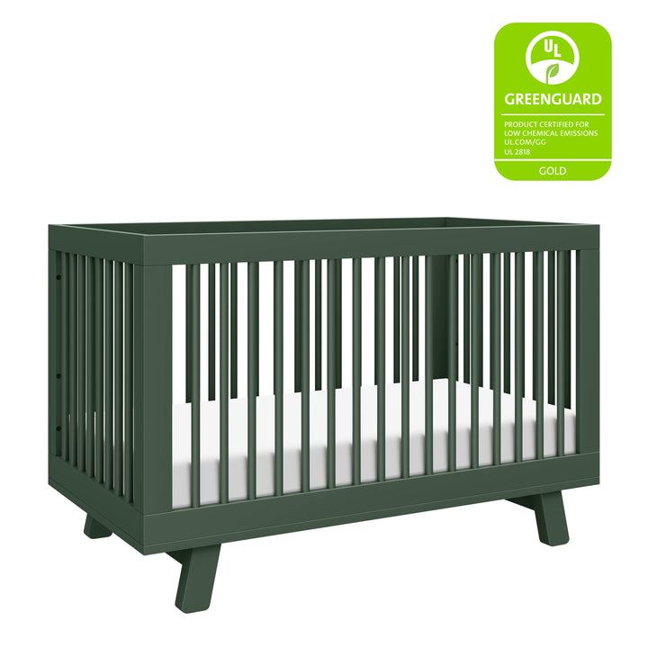 Babyletto Hudson 3-in-1 Crib w/toddler rail