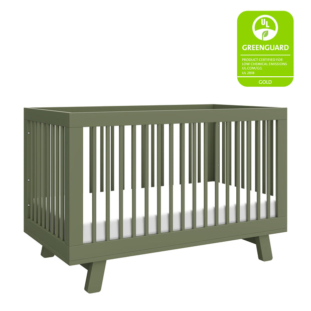 Babyletto Hudson 3-in-1 Crib w/toddler rail