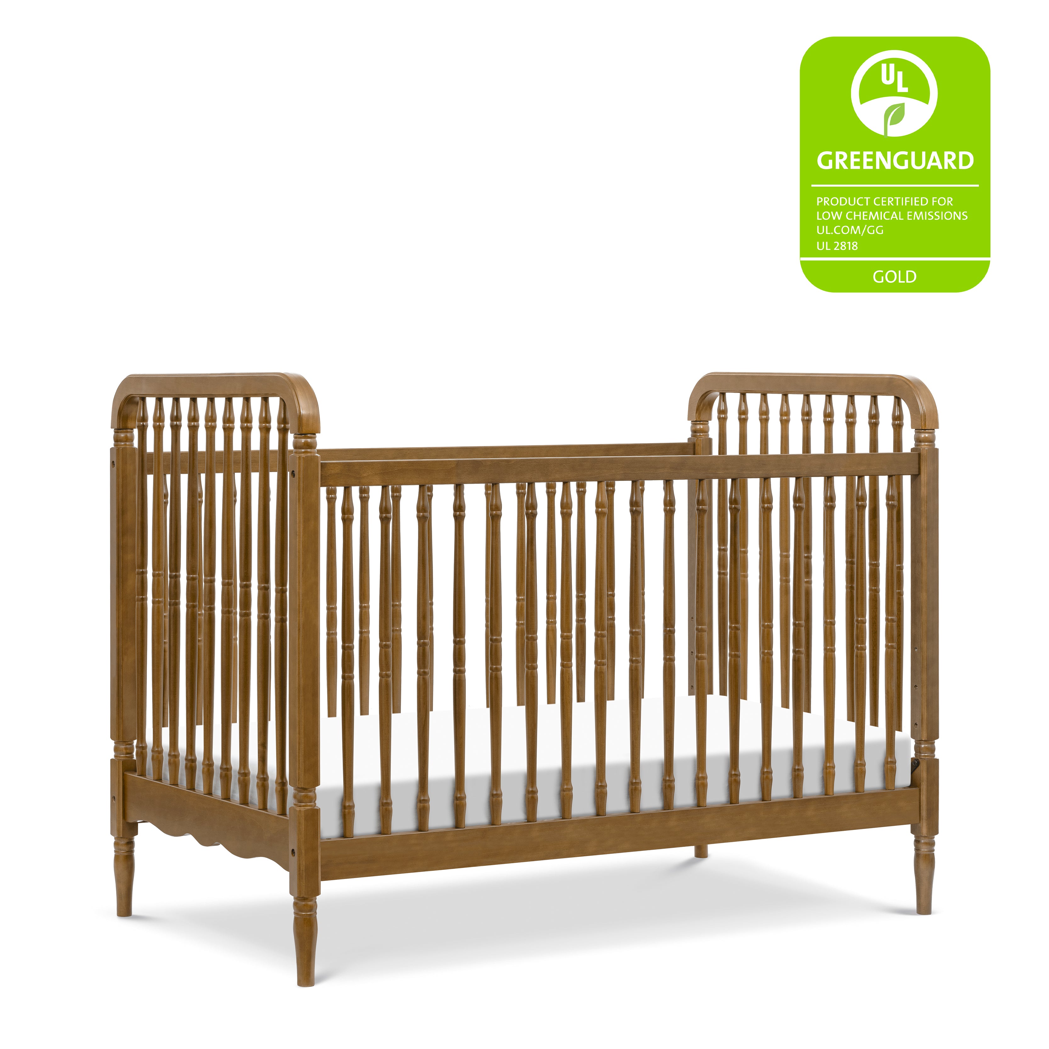 アトリエGG PinnyCampagne baby Namesake Liberty Crib and 6 Drawer Apothecary Dresser Set