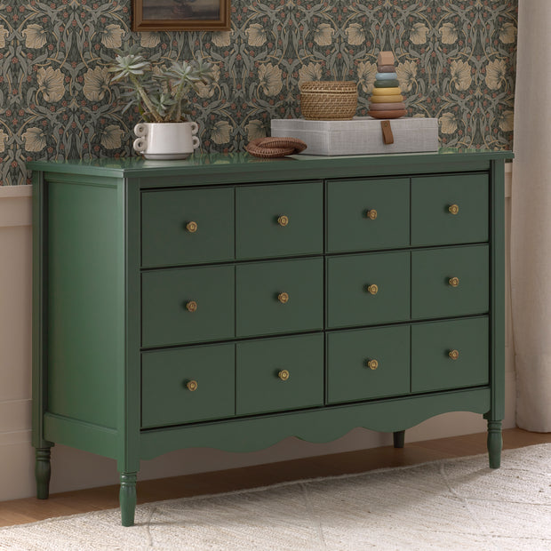 Namesake Liberty 6 Drawer Apothecary Dresser - Forest Green