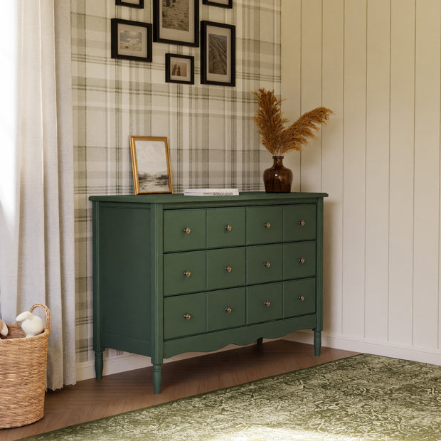 Namesake Liberty 6 Drawer Apothecary Dresser - Forest Green