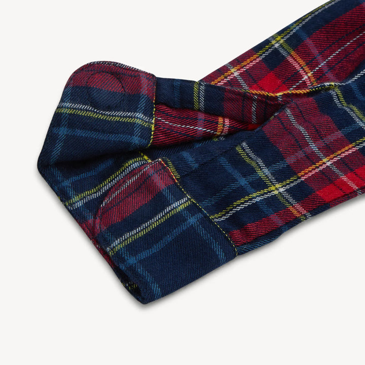 Magnetic Me Plaid Henley Shirt + Pant Set