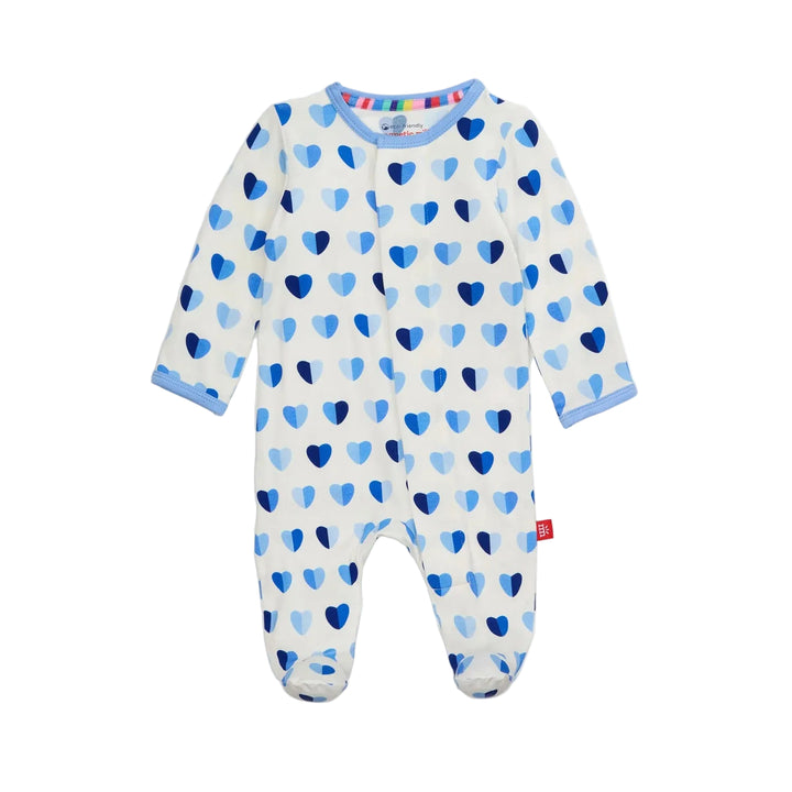 Magnetic Me Blue XO Footie