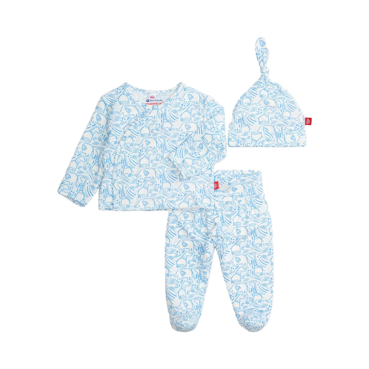 Magnetic Me Take Me Home Outfit  - Blue Kimono