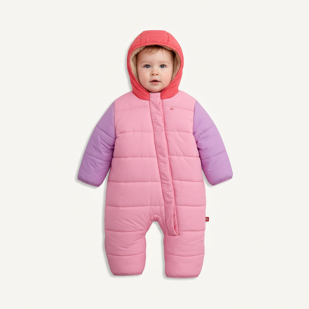 Magnetic me Puffer Pram Snowsuit - Rose Quartz