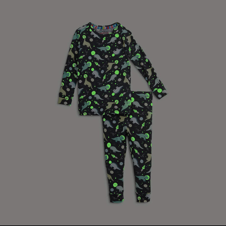 Magnetic Me Glow in the Dark PJ Set in Astroceratops - ONLINE EXCLUSIVE