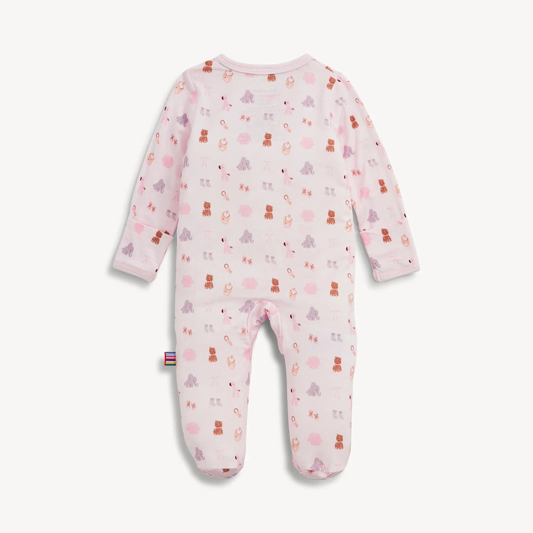 Magnetic Me Footie -  Nursery Nostalgia Pink