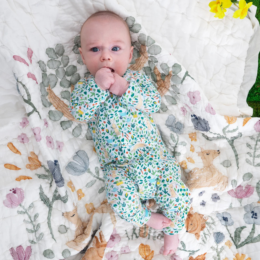 Magnetic Me Coverall - Bunny Garden