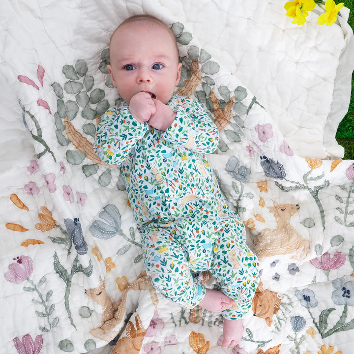Magnetic Me Coverall - Bunny Garden