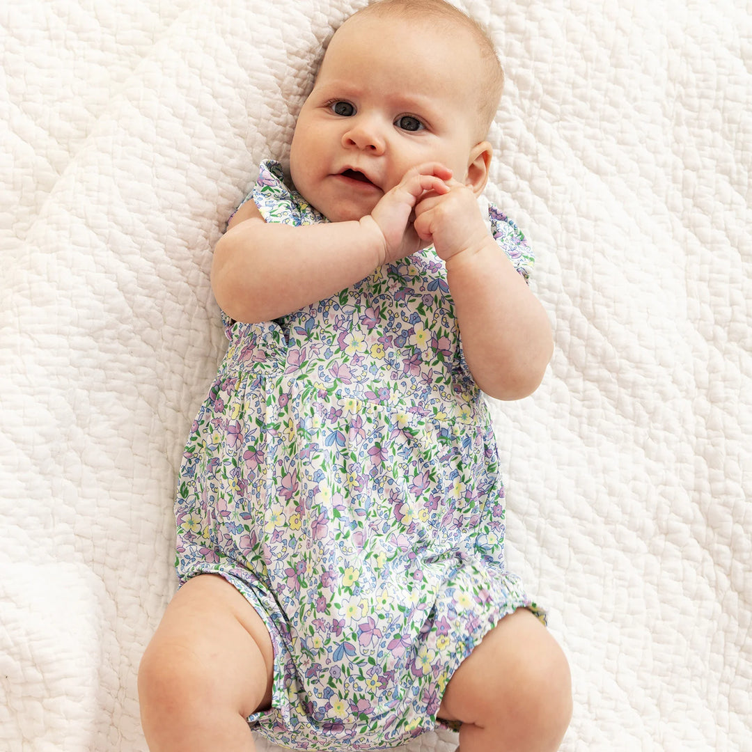 Magnetic Me Magnetic Ruffle Bubble Romper - Lavinia