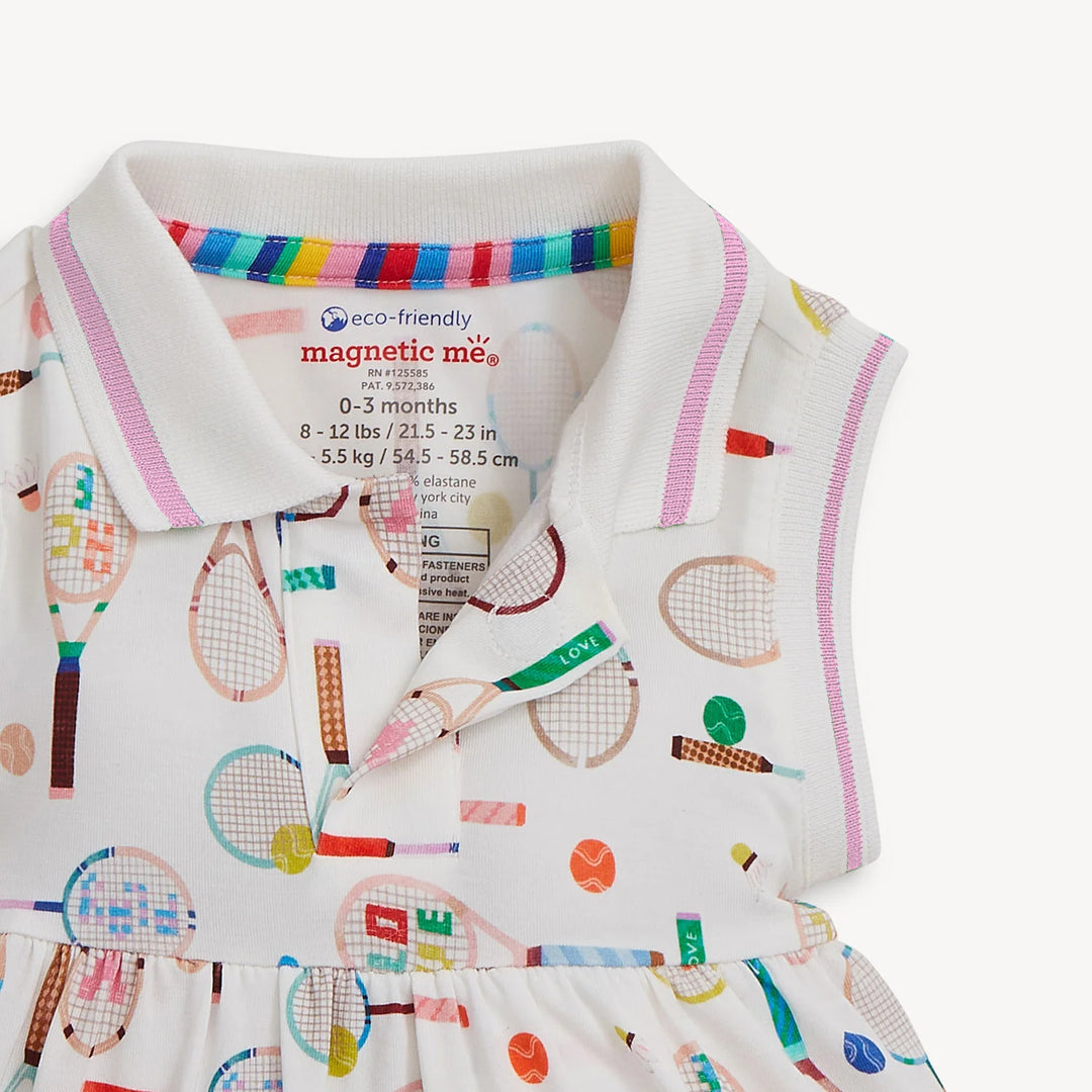 Magnetic Polo BOdy suit Dress - Love All