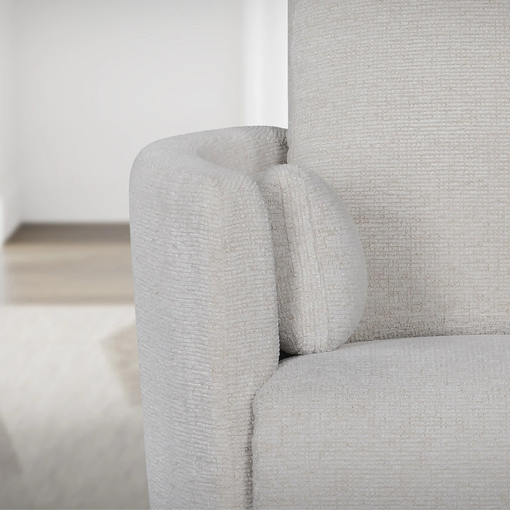 Turner Manual Swivel Glider Recliner - Cloudscape