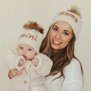 Huggalugs Pecan Mama Beanie