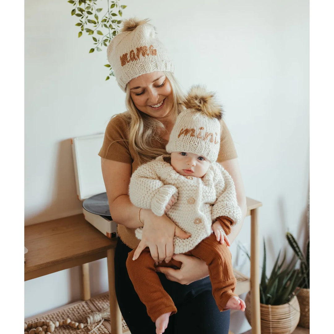 Huggalugs Pecan Mama Beanie