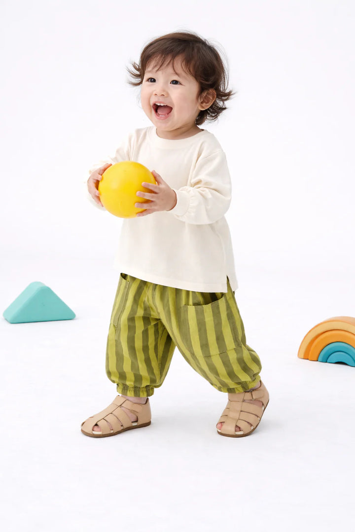 Robeez Matthew First Kicks Sandals - Tan