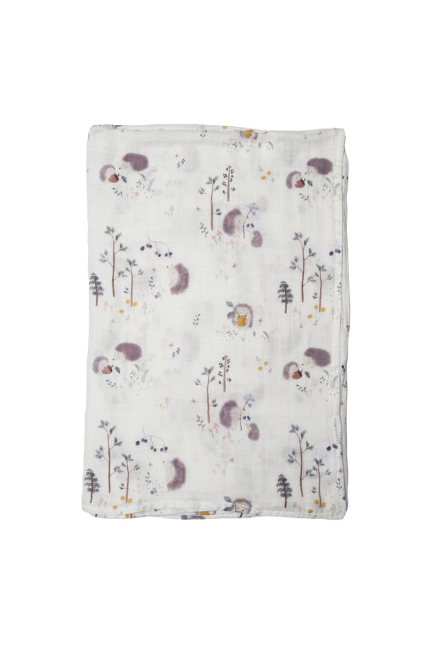 Loulou Lollipop Swaddle - Hedgehogs