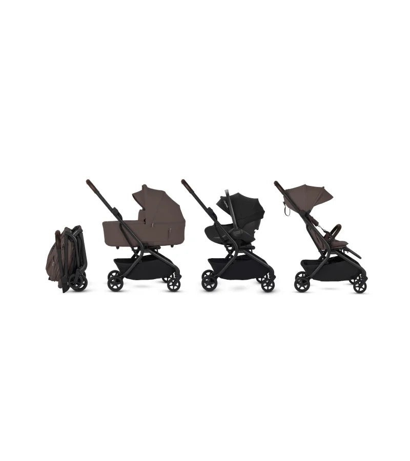 Silver Cross Nia Stroller Travel Bundle - Chocolate