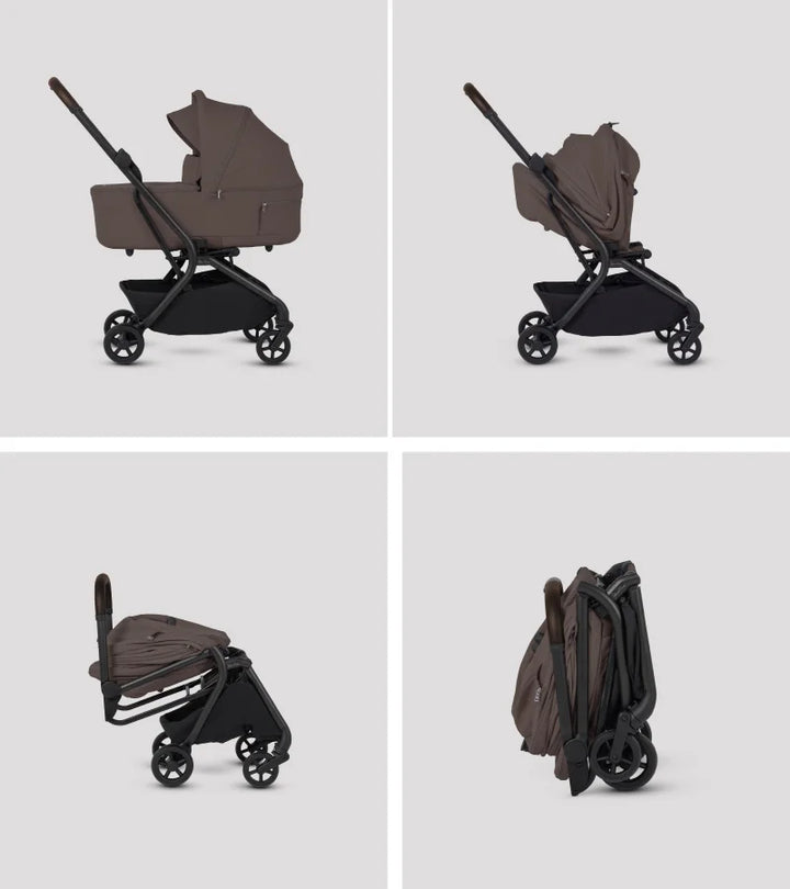 Silver Cross Nia Stroller Travel Bundle - Chocolate