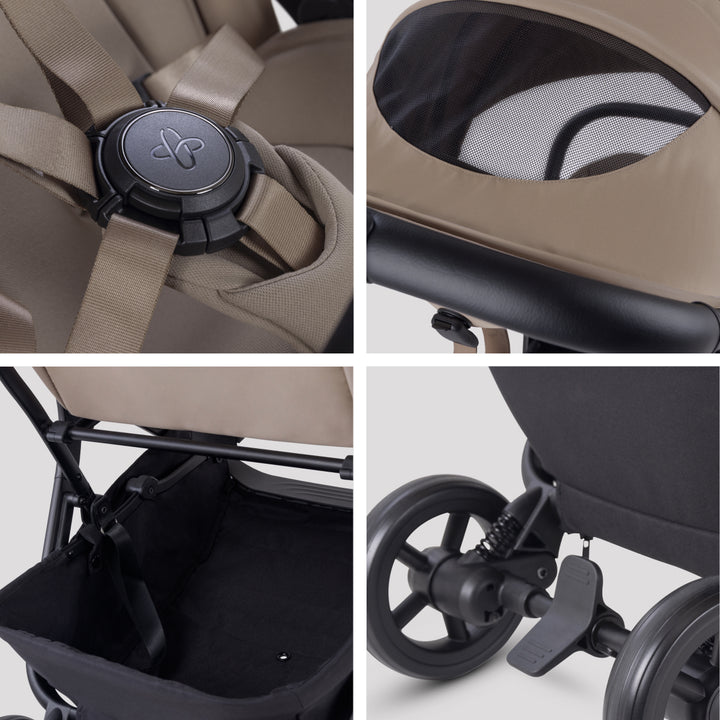 Silver Cross Nia Compact Folding Travel Stroller