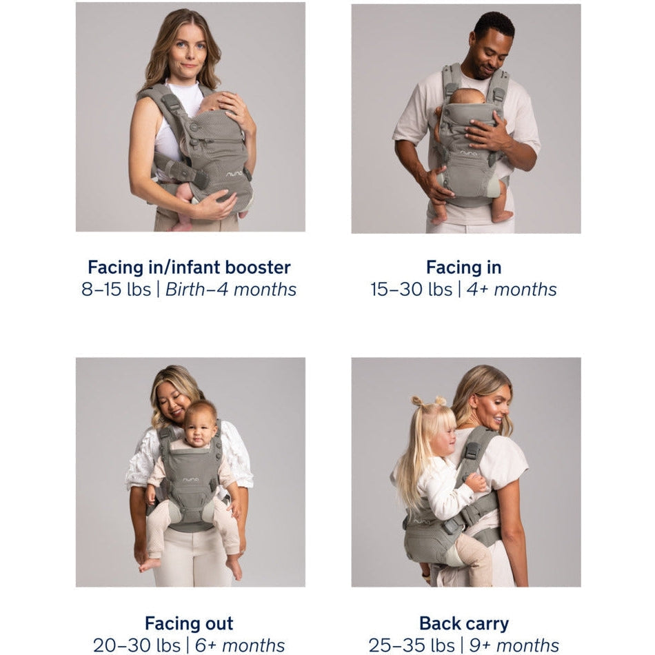 NUNA cudl 抱っこ紐 softened sage Nuna CUDL Clik Carrier – Juvenile Shop