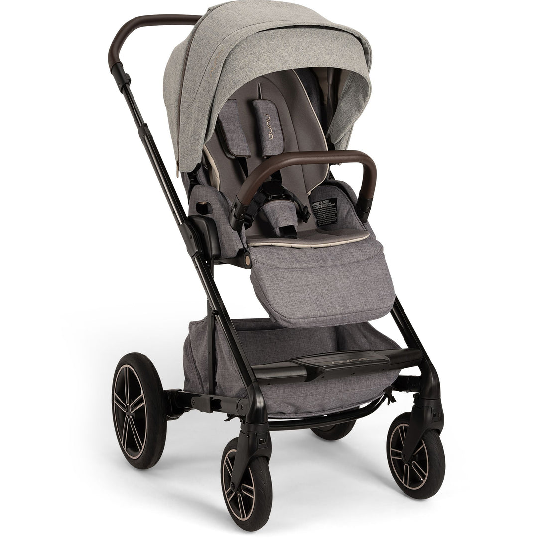 grey nuna stroller Nuna MIXX Next Monterey Stroller with Magnetech Secure Snap