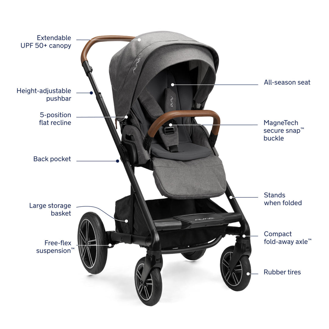 nuna mixx stroller system Nuna MIXX Next Stroller + PIPA Urbn Travel System