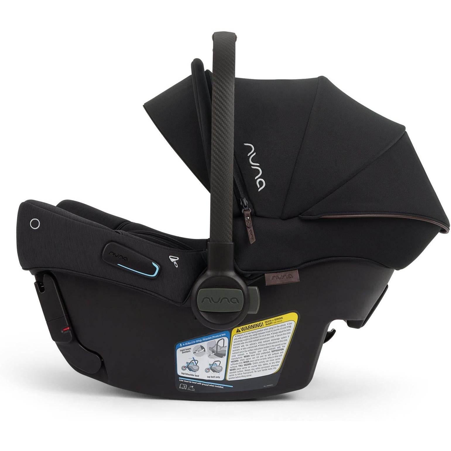 nuna PIPA URBN (ヌナ ピパ アーバン) Black Nuna | PIPA urbn + TRIV next travel system