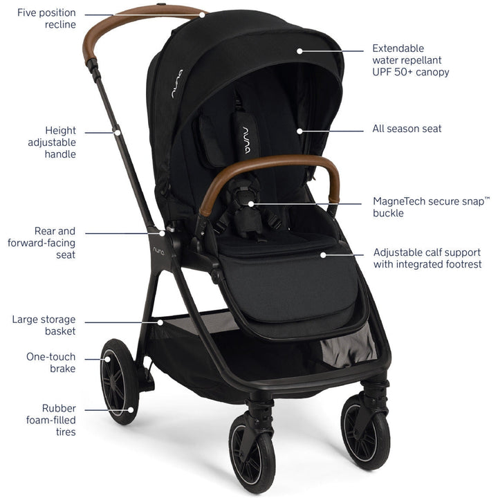 Nuna TRIV Next Stroller + Pipa Urbn Travel System
