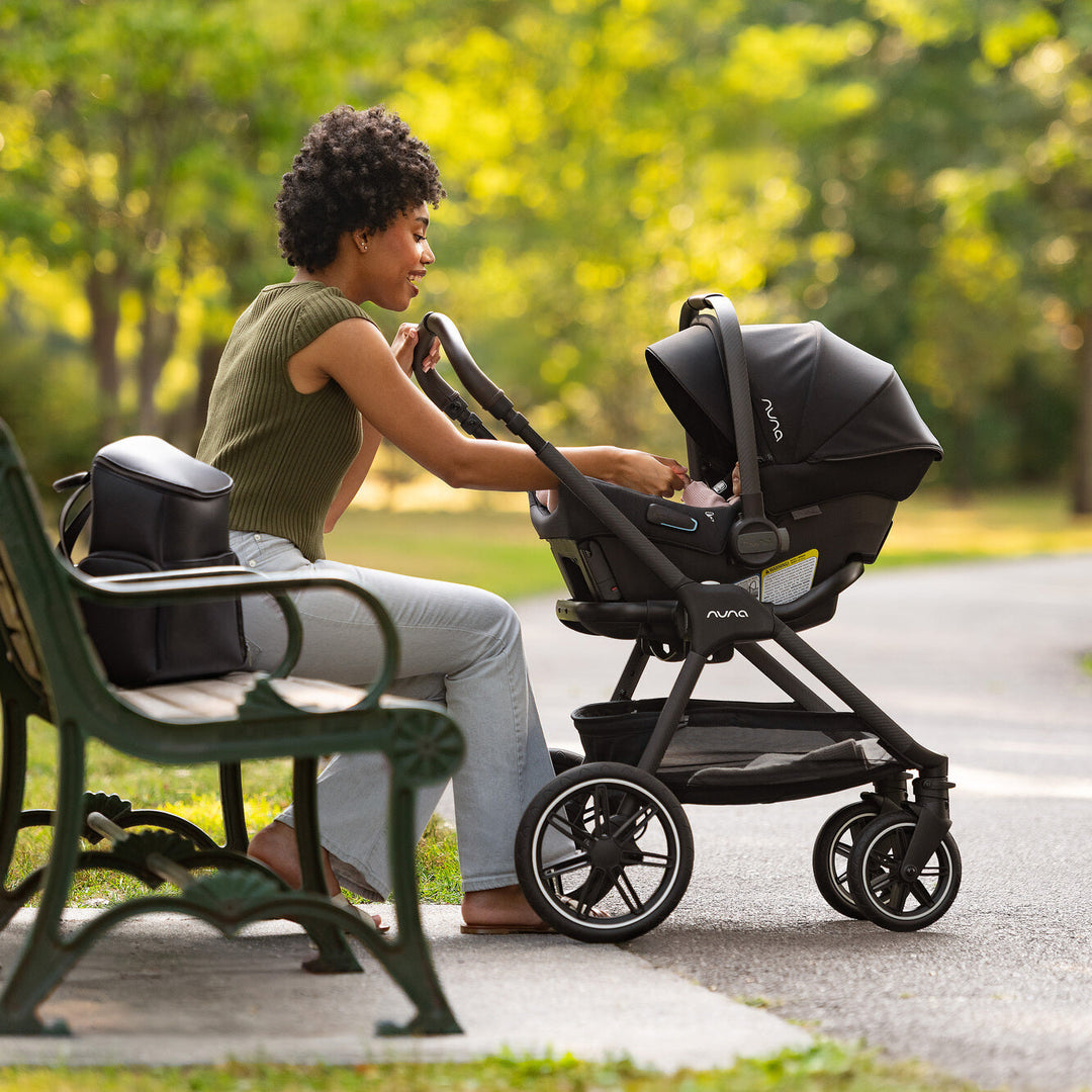 nuna triv stroller and pipa car seat Nuna TRIV LX + PIPA Urbn Travel System