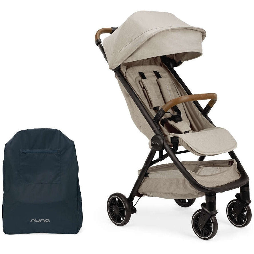 nuna one hand fold stroller Nuna TRVL Stroller + Carry Bag – Baby Grand