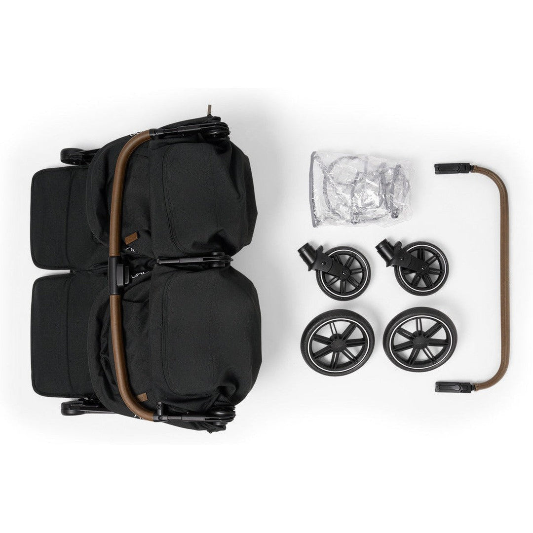 nuna double travel stroller Nuna TRVL DUBL Stroller – Baby Grand
