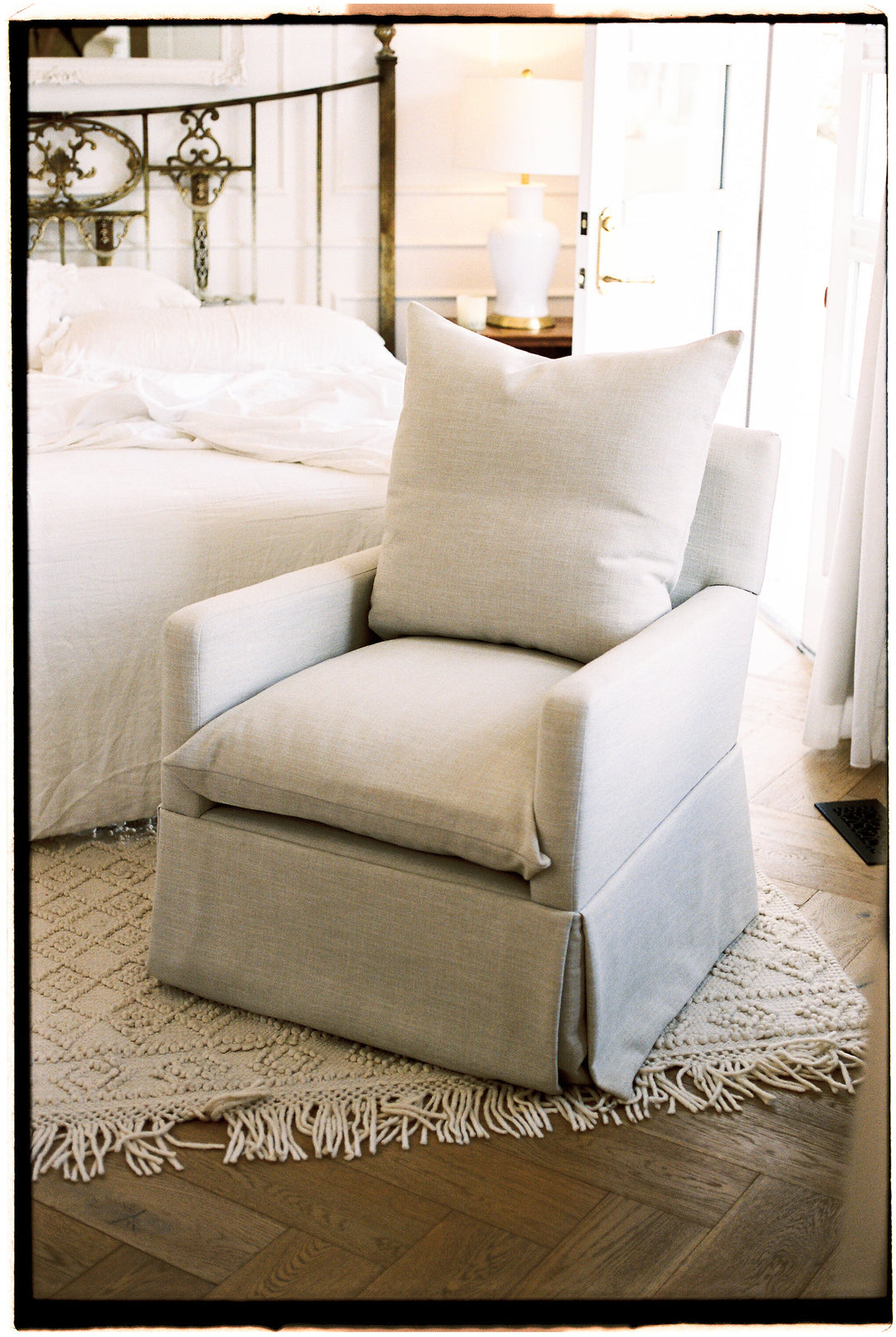 Zoey Swivel Nursery Glider