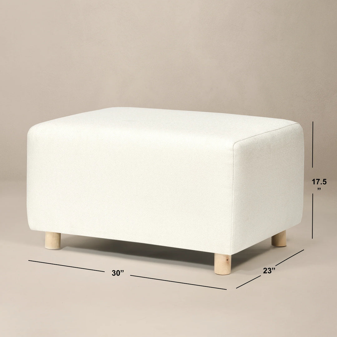 Oilo Large Stationary Ottoman - Aussie