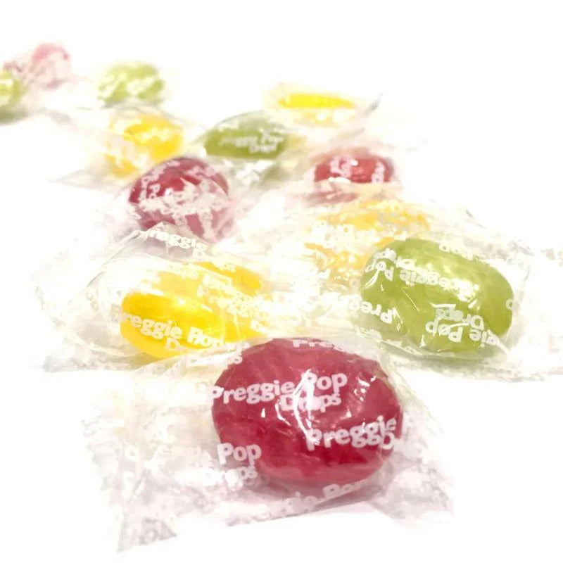 Three Lollies Preggie Pop Drops PLUS. with B6 - Sour Lemon & Sour Raspberry