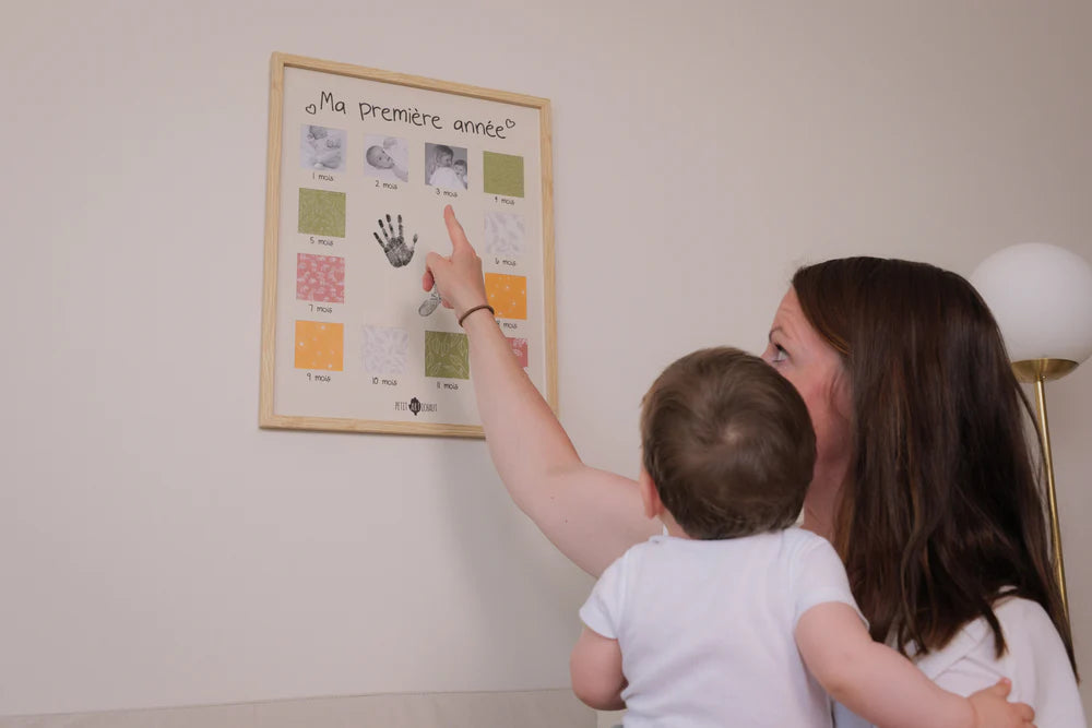 My First Year Personalized Frame