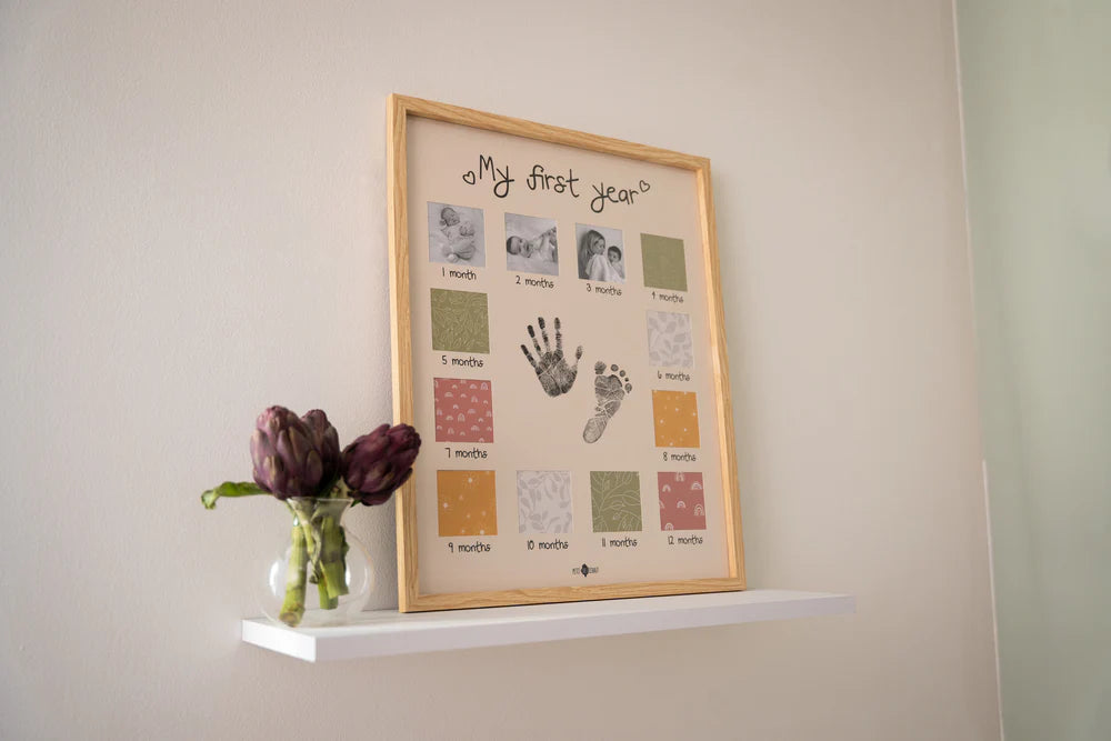 My First Year Personalized Frame