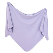 Knit Swaddle Blanket - Periwinkle