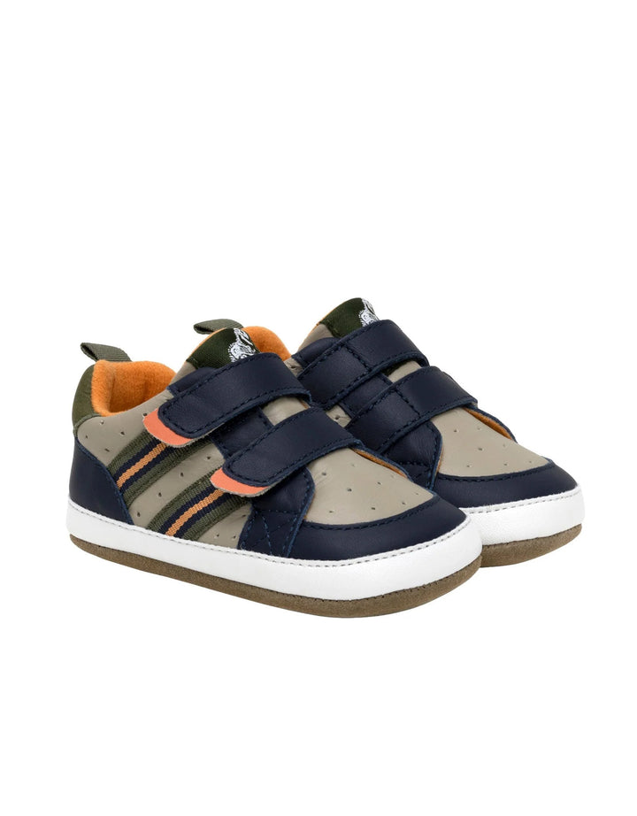 Robeez Brooks First Kicks Shoes -  Navy